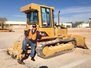 Keith Brown Wrenching Bulldozer