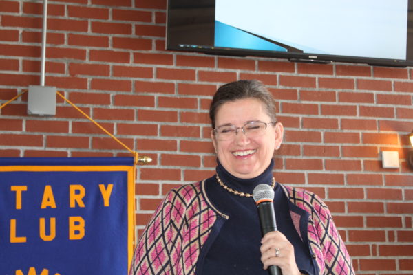 District Governor Elizabeth McDonough Barry